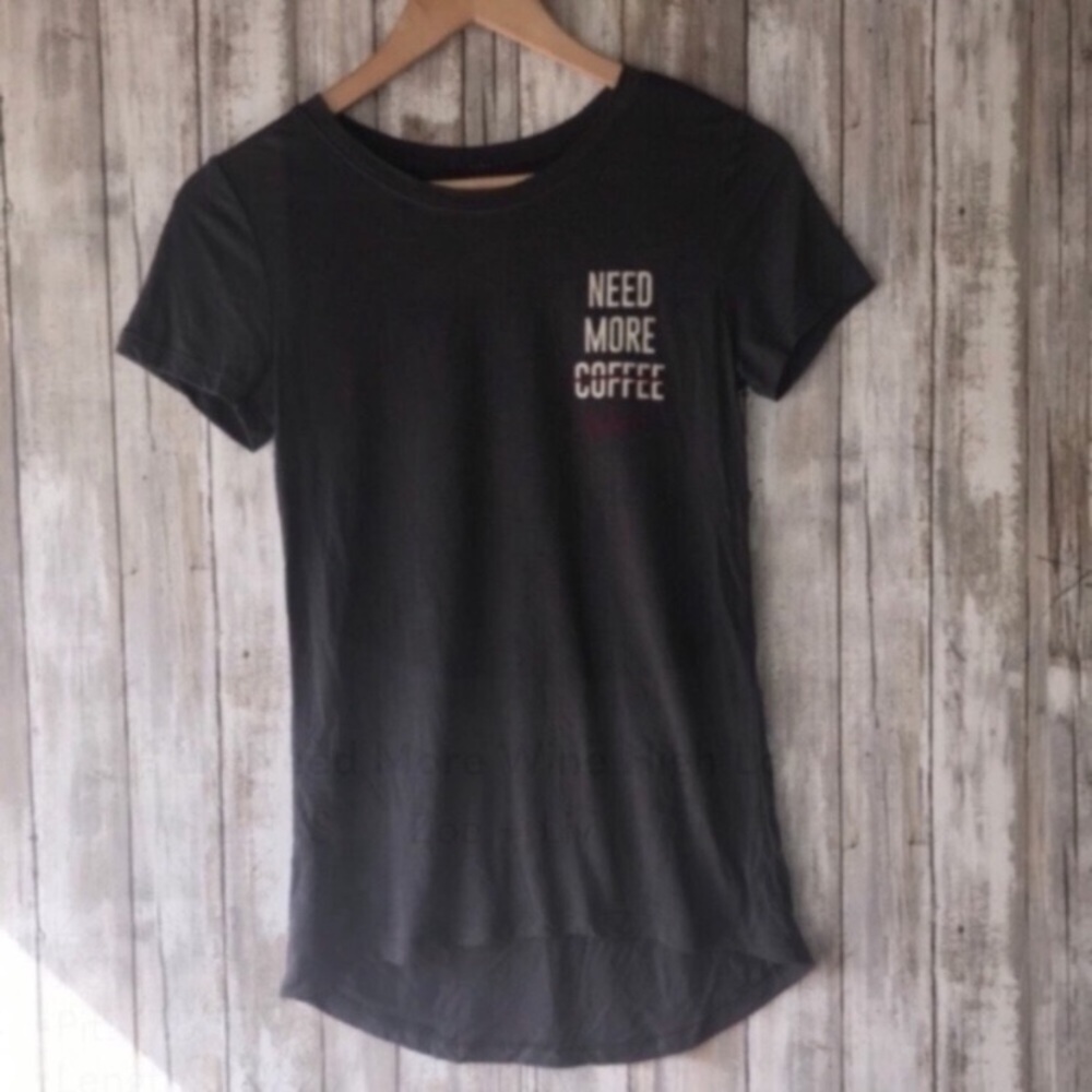 Zoe + Liv Need More Wine High Low Tee - Picture 4 of 5